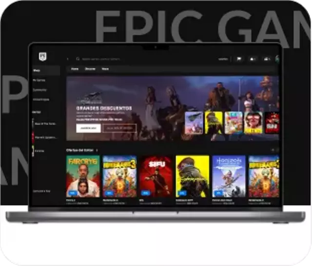 Epic Games Redesign